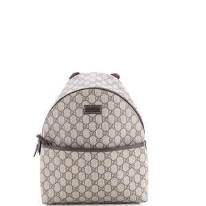 Gucci Small Front Pocket Backpack GG Coated Canvas